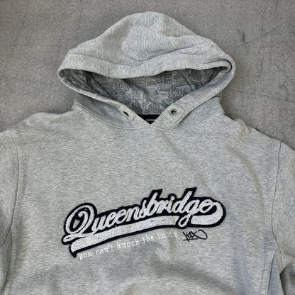 K1X Queensbridge You Can't Knock The Hustle Hoodie Grau (L)