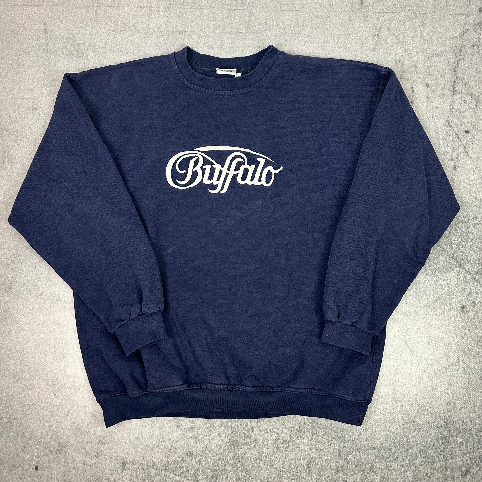 Vintage Buffalo Collection Sweater Marineblau (M)