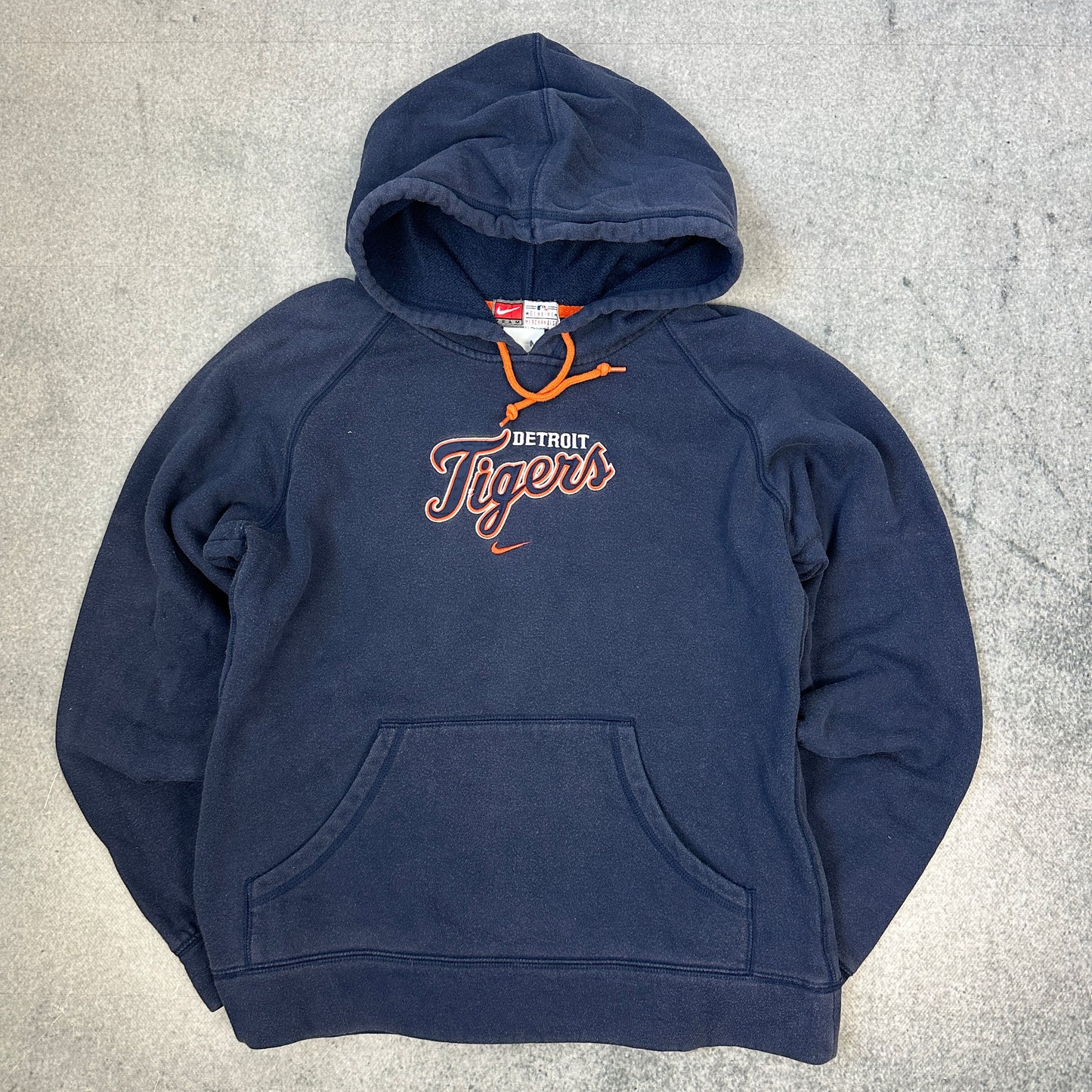 Nike Detroit Tigers Hoodie Marineblau (M)