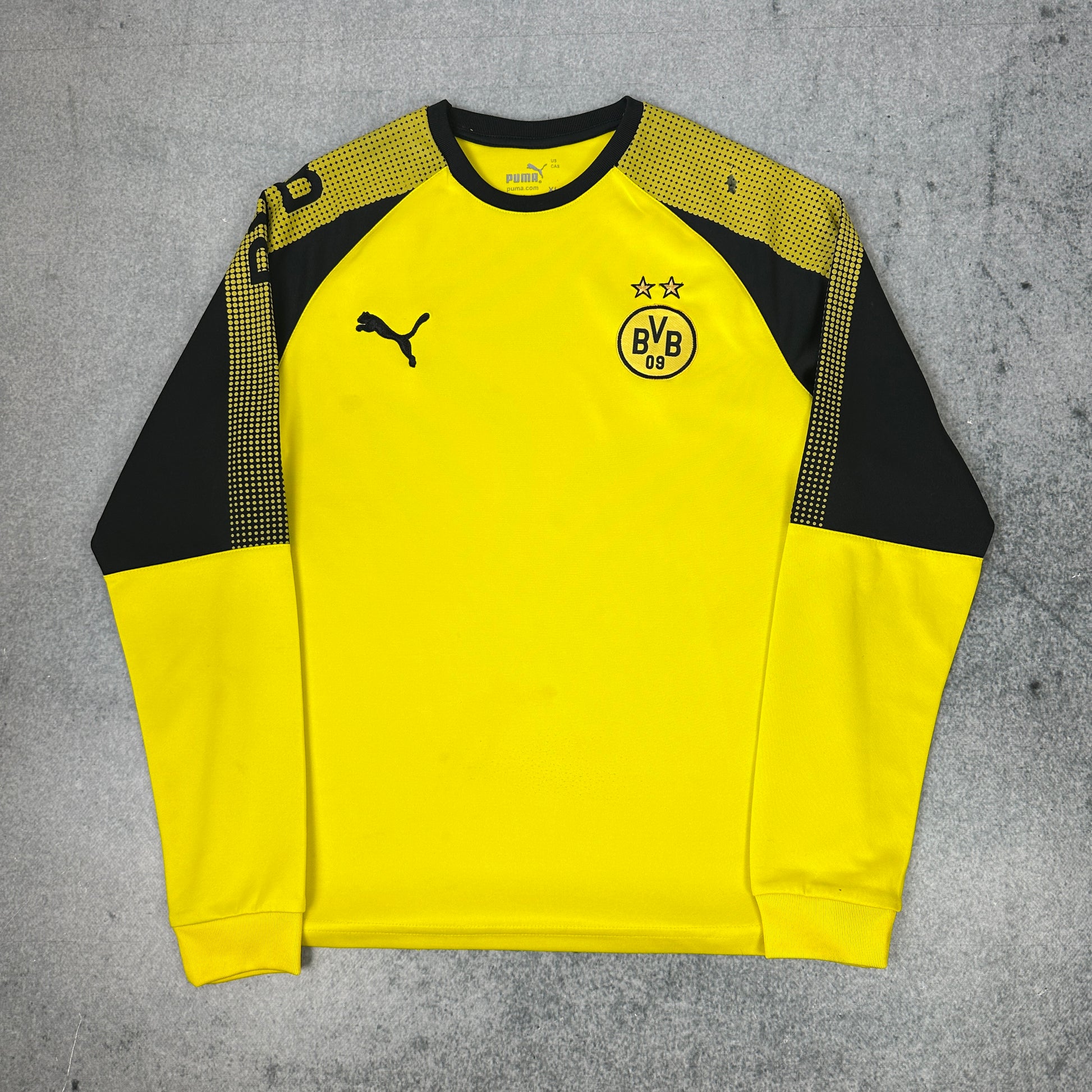 Puma BVB Longsleeve 2017-2018 Trikot Gelb (XL)
