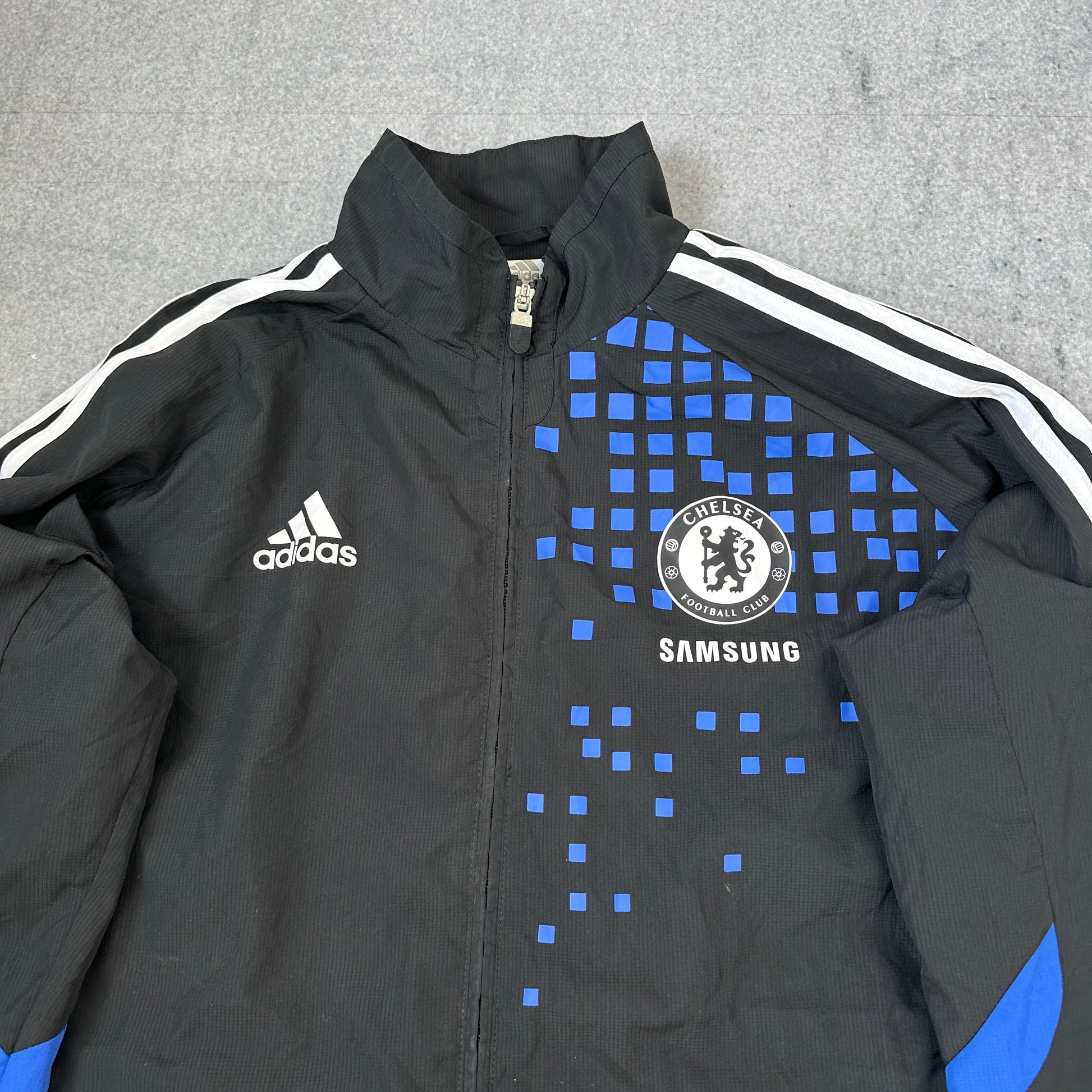 Adidas Chelsea FC Trainingsjacke Schwarz (L)