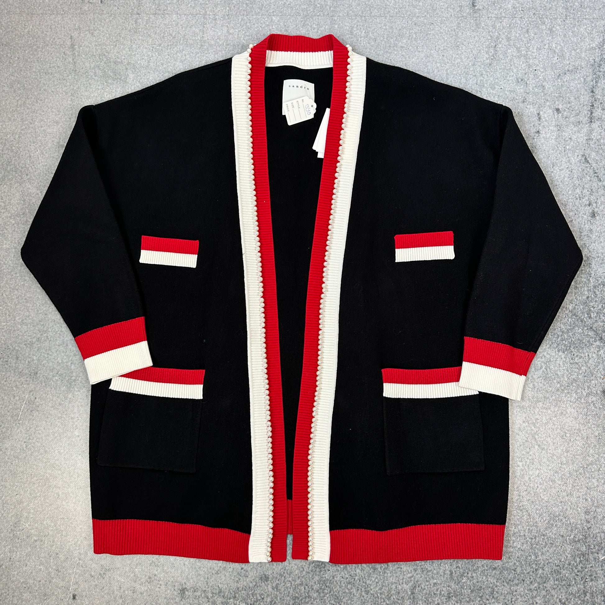 Sandro Paris Dave Cardigan Schwarz (L-XL)