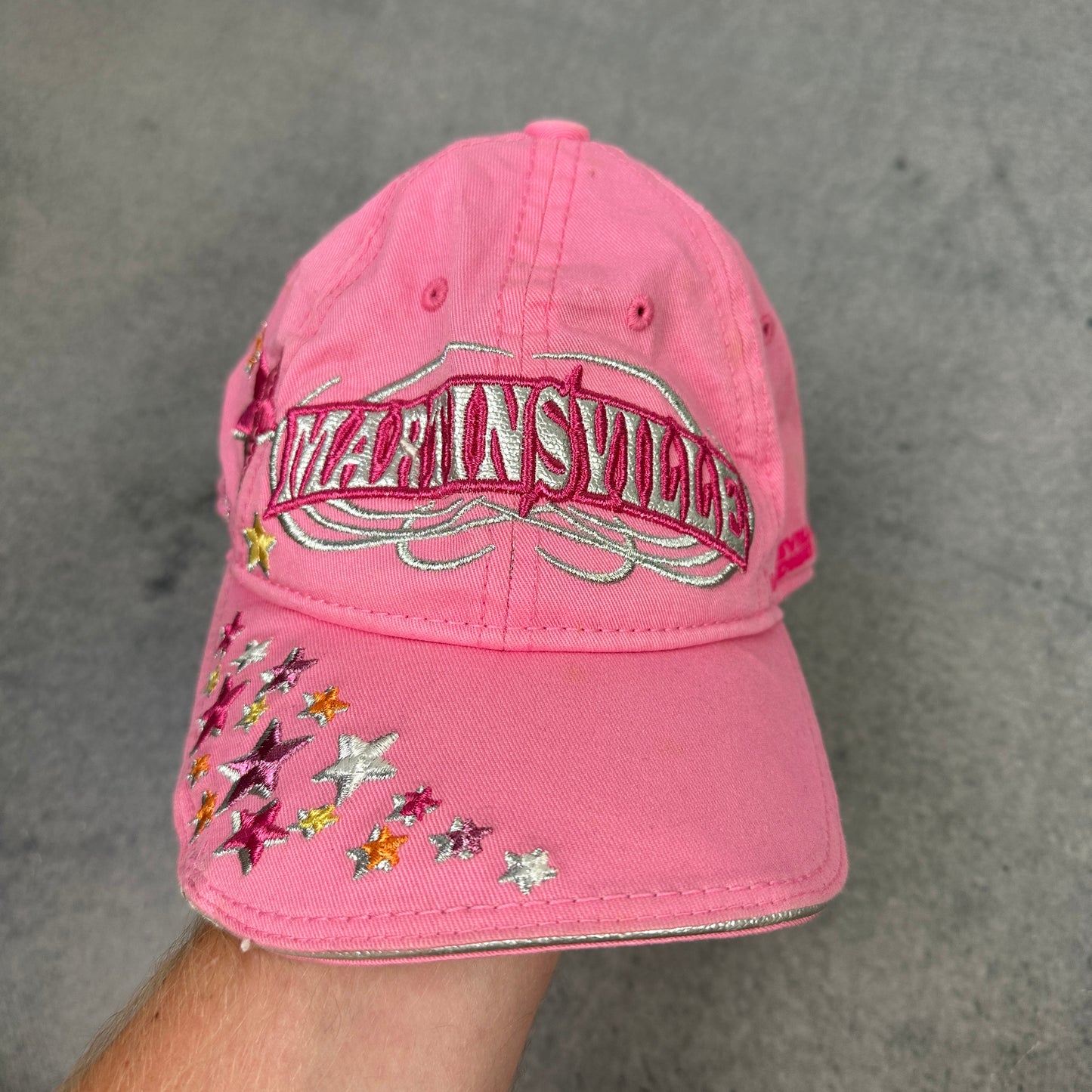 Y2K Style Martinsville Cap Rosa