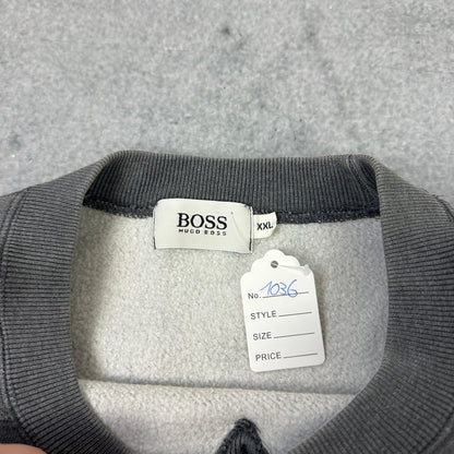 Vintage Hugo Boss Sweater Grau (XXL)