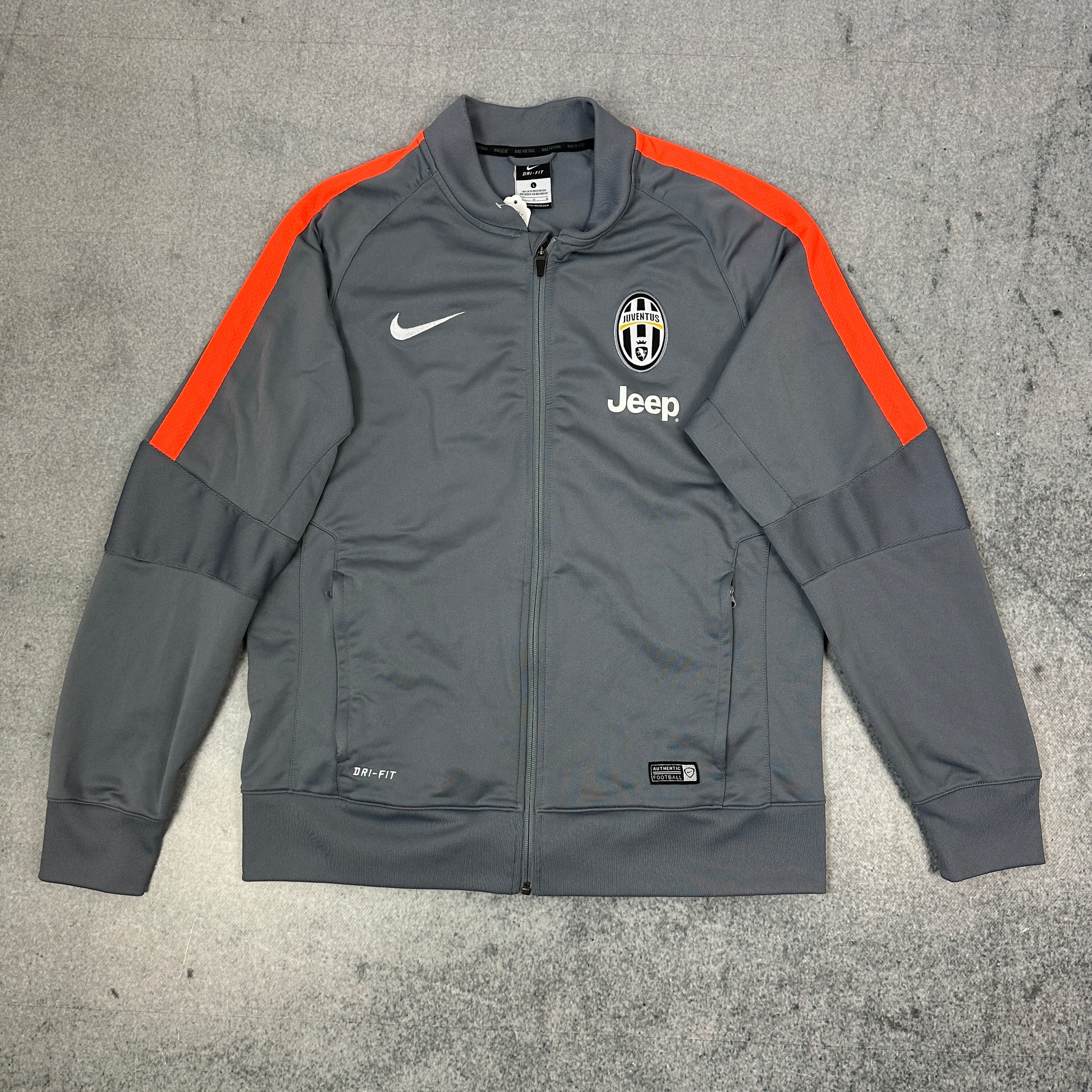 Nike Juventus Trainingsjacke Grau (L)