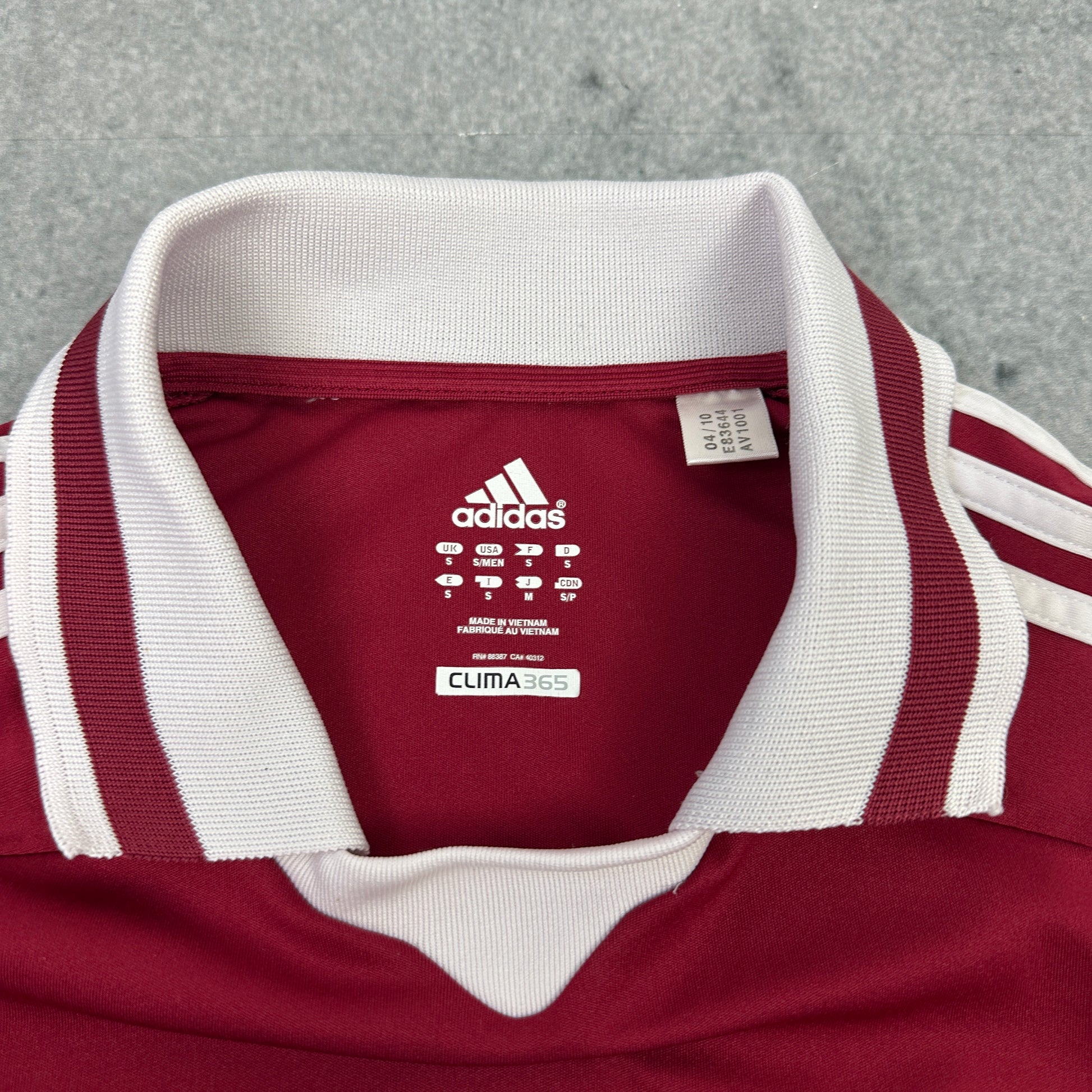 Adidas 1. FC Nürnberg 2009/2010 Trikot Rot (L)
