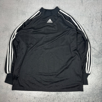 Vintage 80er Jahre Adidas Torwart Trikot Schwarz (L)