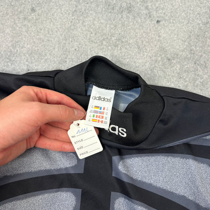 90er Adidas Torwarttrikot "Terminator" Trikot Schwarz (XS)