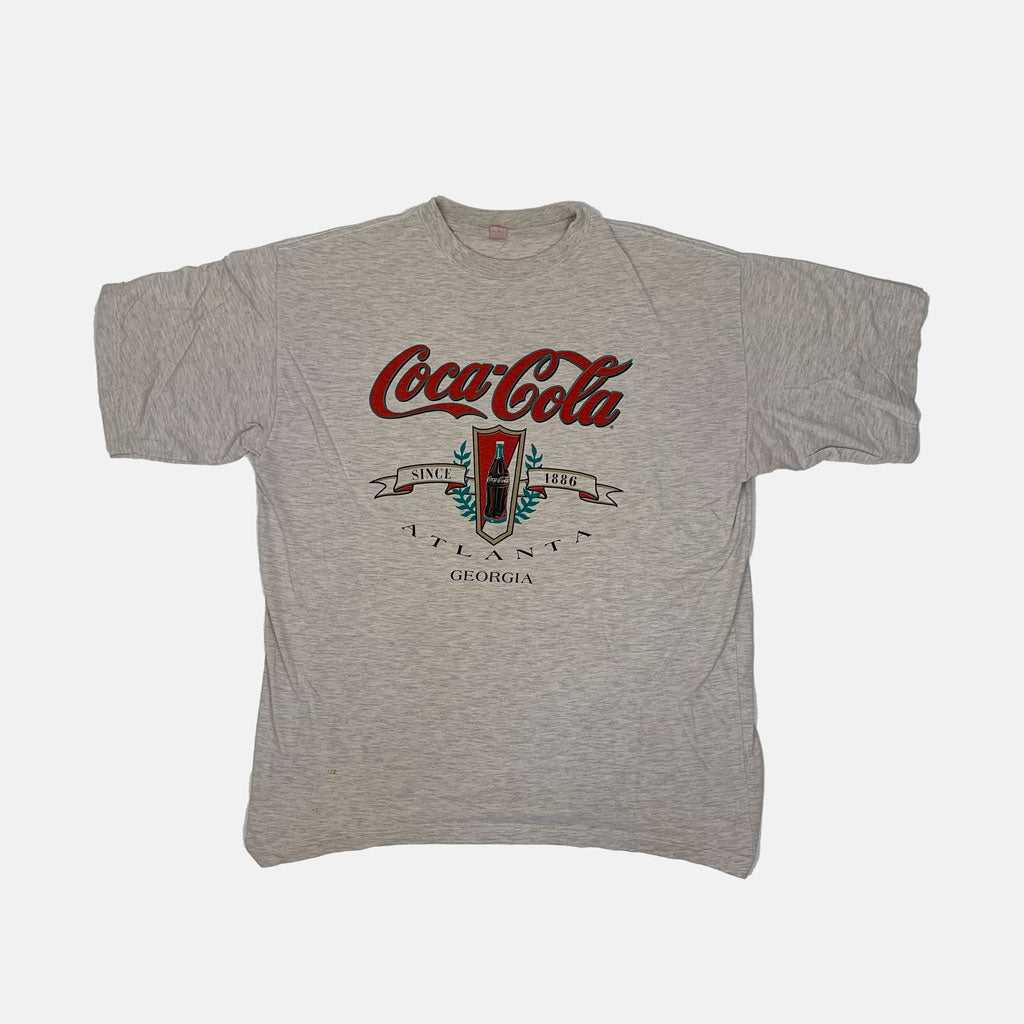 Vintage Coca Cola Atlanta / Georgia T-Shirt grau (M-L)