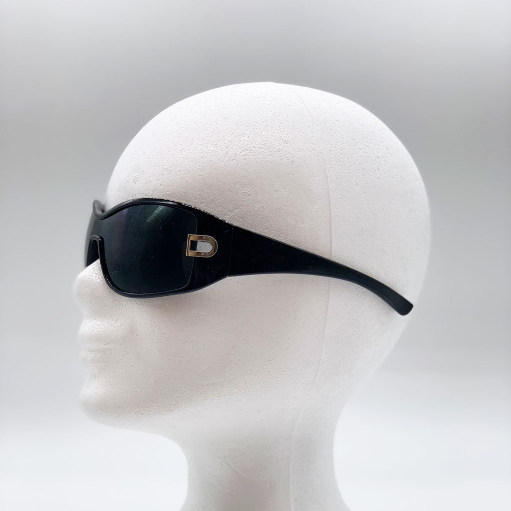 Y2K Sonnenbrille Schwarz
